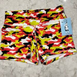Fleo large PHR Power High Rise Lollicamo shorts, NWT